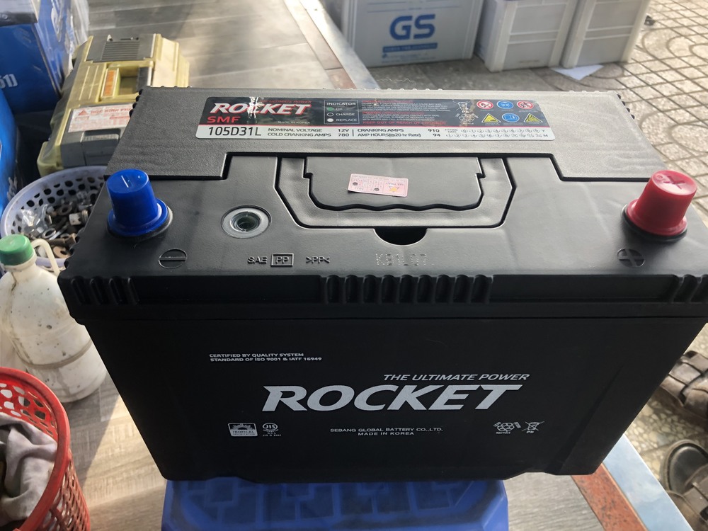 Ẵc quy Rocket Củ Chi