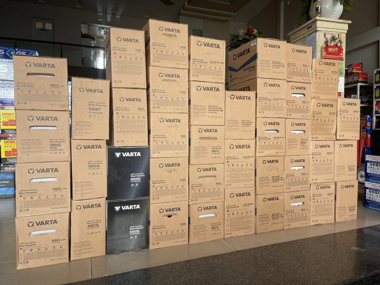 Thay bình ắc quy xe Mec Củ Chi