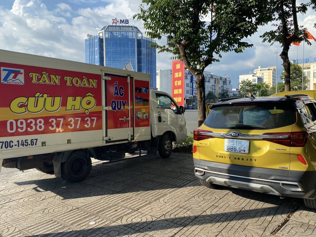 thay bình ắc quy lưu động ở Củ Chi