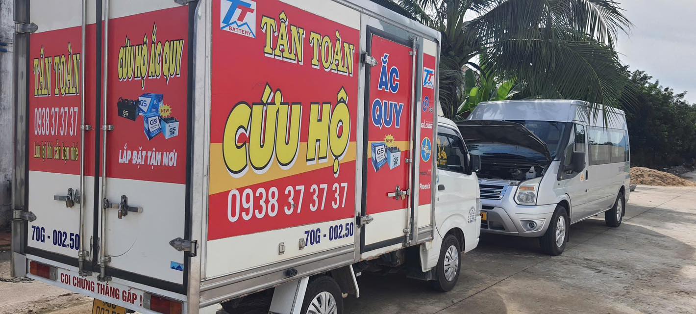 thay bình ắc quy lưu động Tân Phú Trung