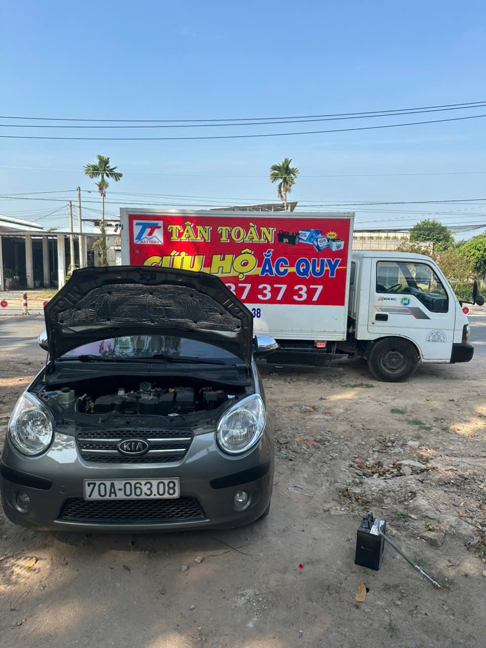 Cứu hộ Ắc Quy gần đ&acirc;y