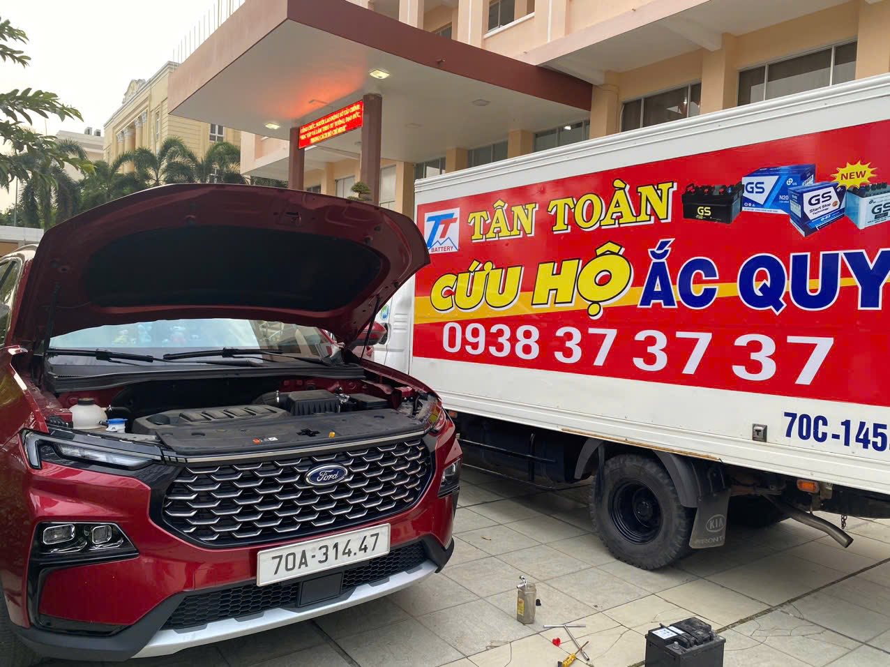 Cứu hộ Ắc Quy gần đ&acirc;y