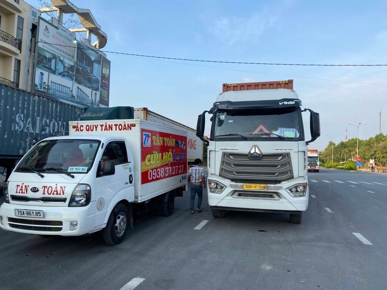 Thay bình Ắc Quy gần đây