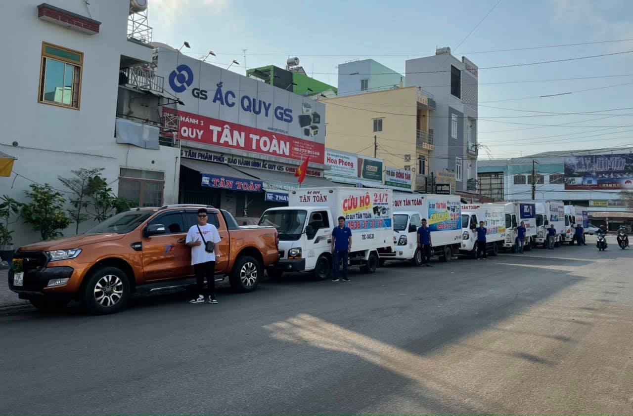 Thay b&igrave;nh xe Honda Củ Chi