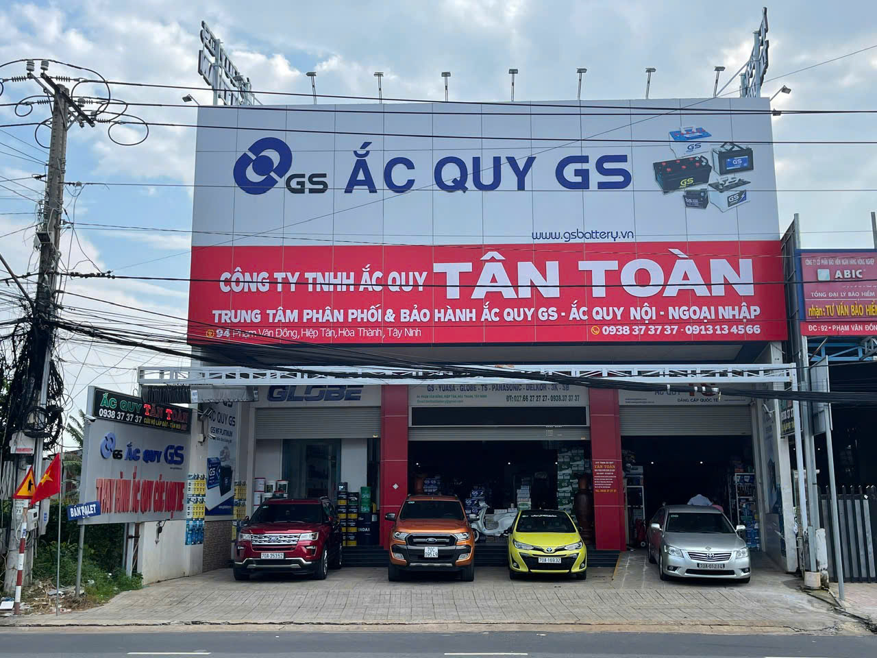 Thay bình xe đạp điện Củ Chi