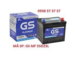 ẮC QUYI GS MF 55D23L dùng cho xe CAMRY2.4, CARINA, KIA RIO, GTX, FORD MONDEO 2.0,...