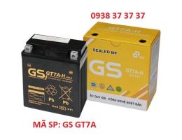 ẮC QUY XE GẮN MÁY GS GT7A dùng cho xe DYLAN, SH, PIAGO LIBETTY ,...