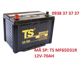 ẮC QUY XE HƠI - TS MF 65D31R 12V-70AH  dùng cho xe máy cày